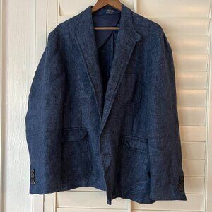 Polo Ralph Lauren Unstructured Indigo Blazer